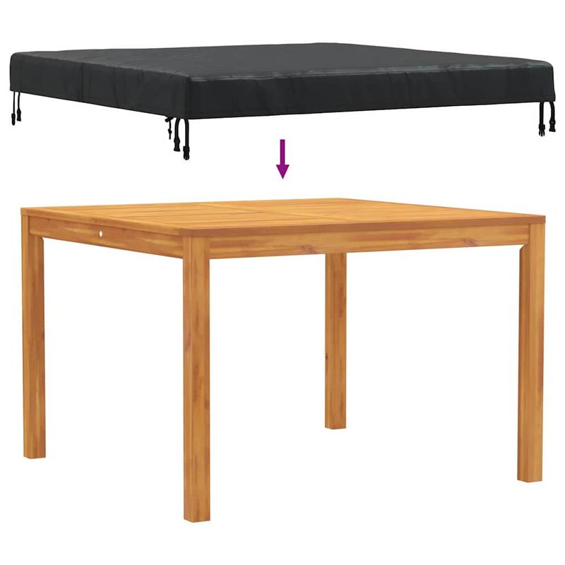 Casa si Gradina - Textile si covoare - Huse pentru mobilier - Husa pentru mobilier de exterior 122 x 122 x 15 cm - Infinity.ro