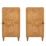 Casa si Gradina - Mobilier - Comode si corpuri - Comode - Bufet Maro deschis 33.5 x 40 x 75 cm - Infinity.ro