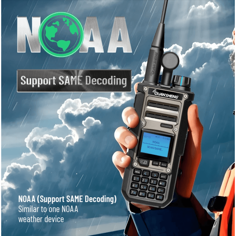 Auto si Moto - Electronice auto - Statii radio si detectoare radar - Statie emisie receptie Quansheng TK11(8), 10W, Airsoft, Drumetii - Infinity.ro