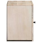 Casa si Gradina - Mobilier - Mobilier baie - Comode baie - Dulap de Baie cu usa Alb 38 x 33.5 x 160 cm Lemn solid de mango - Infinity.ro