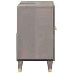 Casa si Gradina - Mobilier - Mobilier baie - Comode baie - Comoda pentru chiuveta de baie cu depozitare Gri 62 x 33 x 58 cm - Infinity.ro