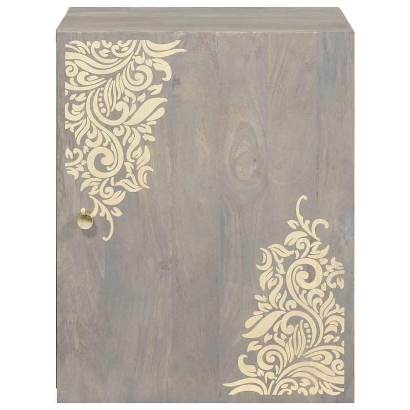 Casa si Gradina - Mobilier - Mobilier baie - Corpuri baie - Dulap de perete pentru baie cu depozitare Gri 38 x 33 x 48 cm - Infinity.ro