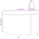 Casa si Gradina - Textile si covoare - Huse pentru mobilier - Husa pentru mobilier de exterior 157 x 157 x 85 cm - Infinity.ro