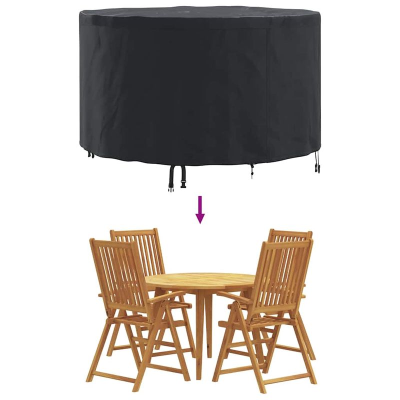 Casa si Gradina - Textile si covoare - Huse pentru mobilier - Husa pentru mobilier de exterior 128 x 128 x 71 cm - Infinity.ro