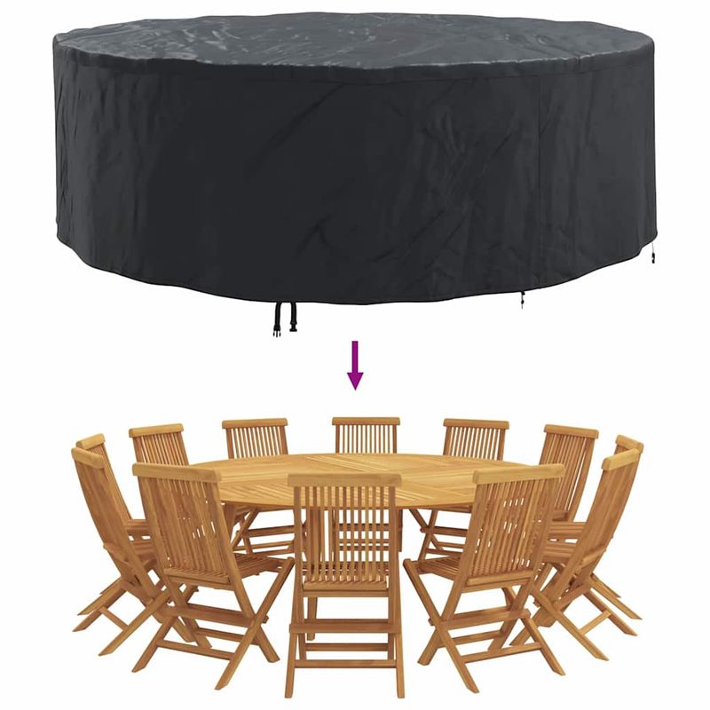 Casa si Gradina - Textile si covoare - Huse pentru mobilier - Husa pentru mobilier de exterior 279 x 279 x 71 cm - Infinity.ro