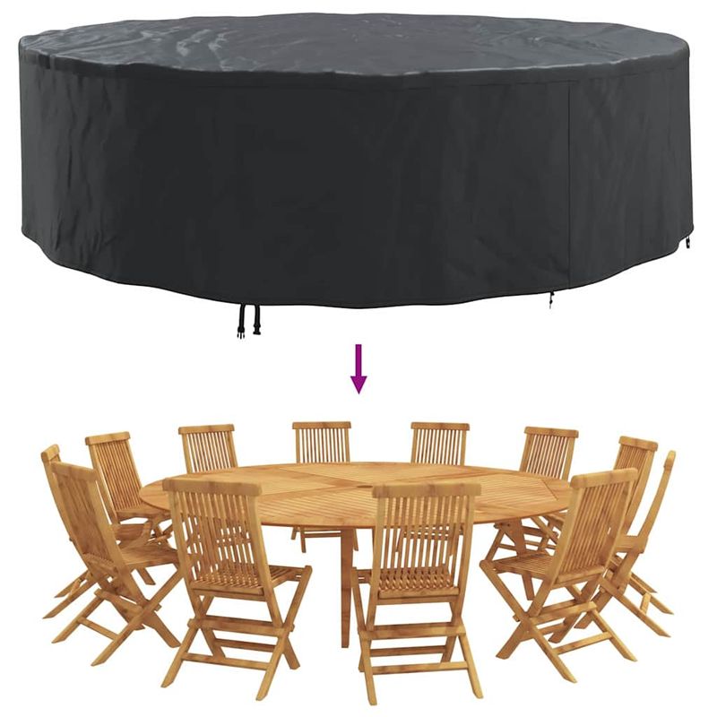 Casa si Gradina - Textile si covoare - Huse pentru mobilier - Husa pentru mobilier de exterior 320 x 320 x 85 cm - Infinity.ro