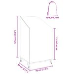 Casa si Gradina - Textile si covoare - Huse pentru mobilier - Husa pentru Scaun de Gradina 70 x 70 x 85 / 125 cm material 210D - Infinity.ro