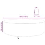 Casa si Gradina - Textile si covoare - Huse pentru mobilier - Husa pentru mobilier de exterior 320 x 320 x 105 cm - Infinity.ro