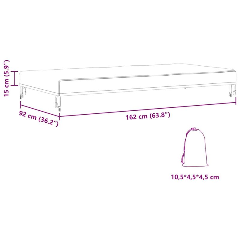 Casa si Gradina - Textile si covoare - Huse pentru mobilier - Husa pentru mobilier de exterior 162 x 92 x 15 cm - Infinity.ro