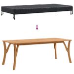 Casa si Gradina - Textile si covoare - Huse pentru mobilier - Husa pentru mobilier de exterior 182 x 102 x 15 cm - Infinity.ro