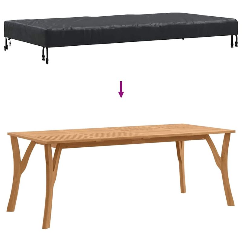 Casa si Gradina - Textile si covoare - Huse pentru mobilier - Husa pentru mobilier de exterior 182 x 102 x 15 cm - Infinity.ro