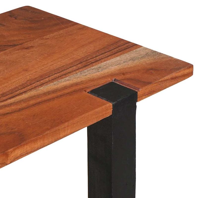 Casa si Gradina - Mobilier - Comode si corpuri - Console - Masa de consola Maro 110 x 30 x 75 cm lemn masiv de acacia - Infinity.ro