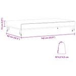Casa si Gradina - Textile si covoare - Huse pentru mobilier - Husa pentru mobilier de exterior 142 x 82 x 15 cm - Infinity.ro