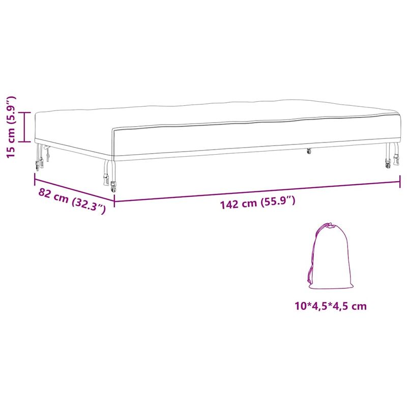 Casa si Gradina - Textile si covoare - Huse pentru mobilier - Husa pentru mobilier de exterior 142 x 82 x 15 cm - Infinity.ro