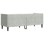 Casa si Gradina - Mobilier - Canapele si coltare - Canapele - Canapea Chesterfield Gri deschis 194 x 74.5 x 70.5 cm Catifea - Infinity.ro