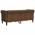 Casa si Gradina - Mobilier - Canapele si coltare - Canapele - Canapea Chesterfield Argyle Maro 182.5 x 74.5 x 74.5 cm - Infinity.ro