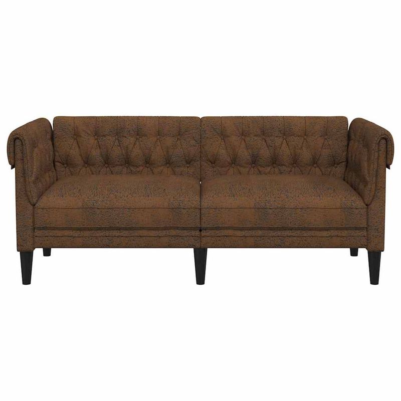 Casa si Gradina - Mobilier - Canapele si coltare - Canapele - Canapea Chesterfield Argyle Maro 182.5 x 74.5 x 74.5 cm - Infinity.ro