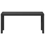 Casa si Gradina - Gradina si terasa - Mobilier exterior - Bancute de gradina - Banca de gradina Antracit 100 x 28 x 45cm Otel - Infinity.ro