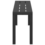 Casa si Gradina - Gradina si terasa - Mobilier exterior - Bancute de gradina - Banca de gradina Antracit 100 x 28 x 45cm Otel - Infinity.ro