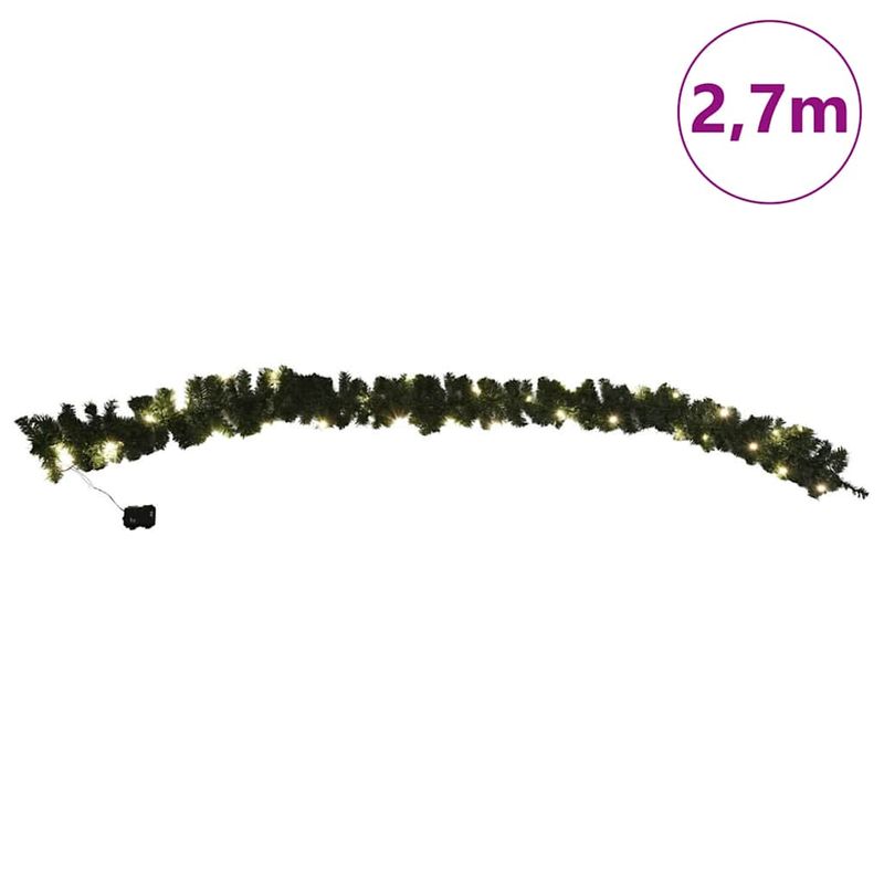 Casa si Gradina - Decoratiuni - Decoratiuni de sezon - Ambiance Ghirlanda de Craciun cu 30 de LED-uri, 270 cm - Infinity.ro