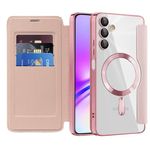 Laptop, Telefoane si Tablete - Telefoane mobile si accesorii - Accesorii Telefoane - Huse telefoane - Husa pentru Samsung Galaxy A05s - Techsuit SmartMag Book Case - Roz - Infinity.ro