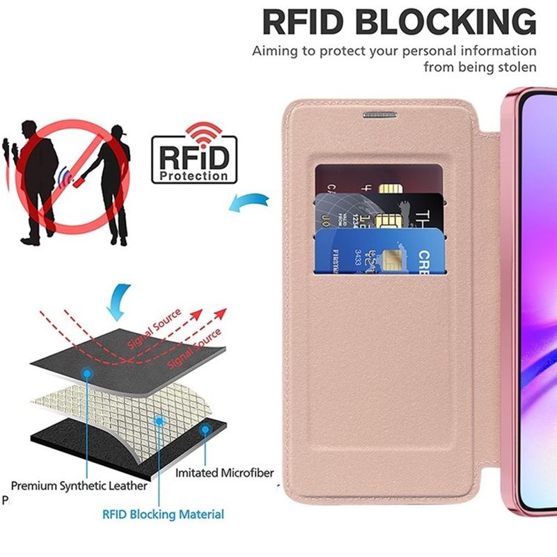 Laptop, Telefoane si Tablete - Telefoane mobile si accesorii - Accesorii Telefoane - Huse telefoane - Husa pentru Samsung Galaxy A05s - Techsuit SmartMag Book Case - Roz - Infinity.ro