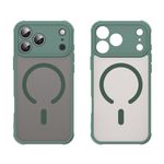 Laptop, Telefoane si Tablete - Telefoane mobile si accesorii - Accesorii Telefoane - Huse telefoane - Husa pentru iPhone 17 Pro - Techsuit HaloFrost II MagSafe - Verde - Infinity.ro