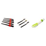 Auto si Moto - Intretinere auto - Produse curatare auto - Set pensule si perii pentru detailing, 9 bucati - Infinity.ro