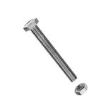 Casa si Gradina - Constructii - Feronerie si accesorii - Suruburi, dibluri si accesorii uz general - Set 30 bucati piulite M6 si suruburi cap hexagonal 6x80 mm - Infinity.ro