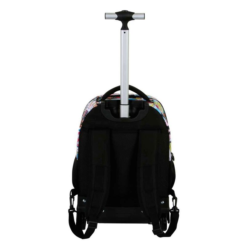 Carti si Birotica - Rechizite - Rucsacuri si genti scolare - Ghiozdan Troler Barbie Comic 47 x 32 x 27 cm Multicolor - Infinity.ro