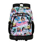 Carti si Birotica - Rechizite - Rucsacuri si genti scolare - Ghiozdan Troler Barbie Comic 47 x 32 x 27 cm Multicolor - Infinity.ro