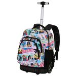 Carti si Birotica - Rechizite - Rucsacuri si genti scolare - Ghiozdan Troler Barbie Comic 47 x 32 x 27 cm Multicolor - Infinity.ro