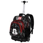 Carti si Birotica - Rechizite - Rucsacuri si genti scolare - Ghiozdan Troler Mickey Mouse Year 47 x 32 x 27 cm Negru - Infinity.ro