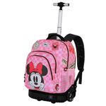 Carti si Birotica - Rechizite - Rucsacuri si genti scolare - Ghiozdan Troler Minnie Mouse Journey 47 x 32 x 27 cm Roz - Infinity.ro