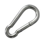 Casa si Gradina - Constructii - Feronerie si accesorii - Suruburi, dibluri si accesorii uz general - Carabina din otel DIN 5299 C, 100 mm - Infinity.ro