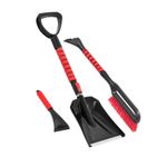 Casa si Gradina - Constructii - Scule de mana si unelte - Seturi scule - Set 3 piese pentru dezapezire masina, lopata telescopica, razuitor parbriz si perie - Infinity.ro