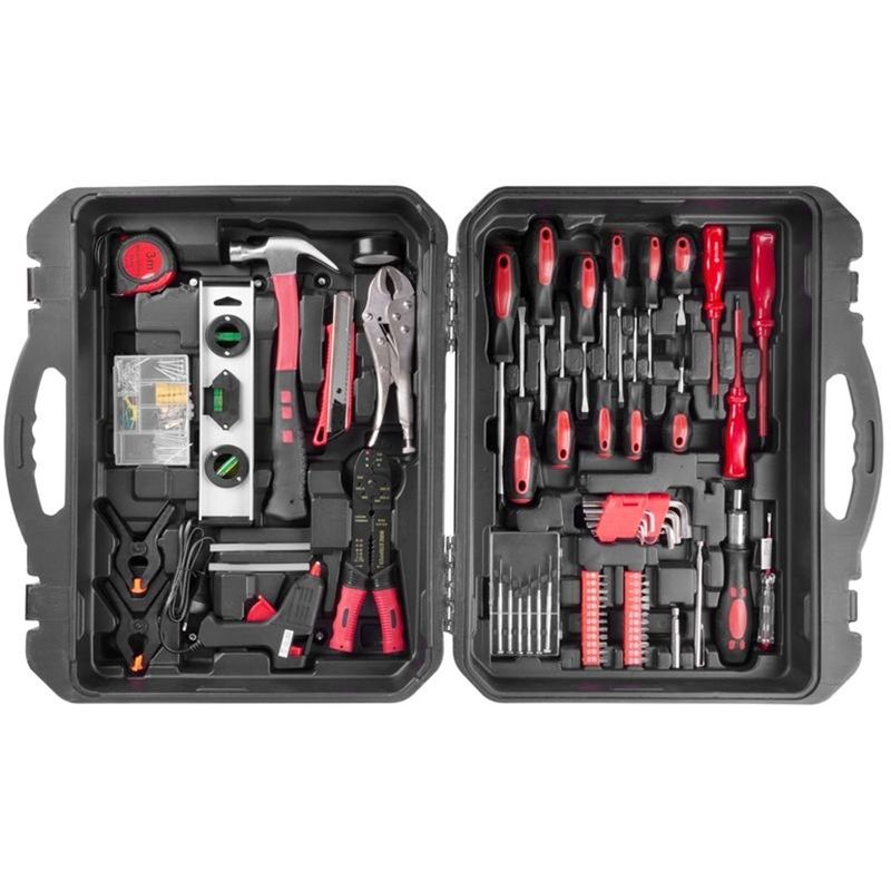 Casa si Gradina - Constructii - Scule de mana si unelte - Seturi scule - Trusa scule 187 piese, tip troler cu roti si maner transport - Infinity.ro