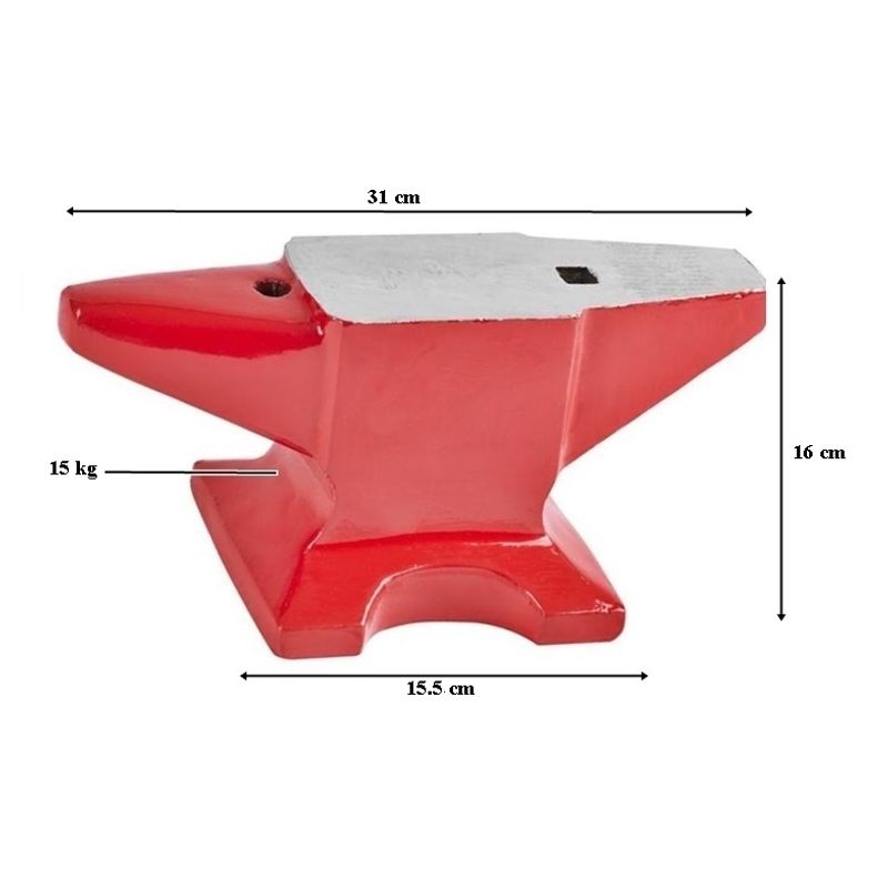 Casa si Gradina - Constructii - Scule de mana si unelte - Ciocane si dalti - Nicovala de banc, 15 kg - Infinity.ro