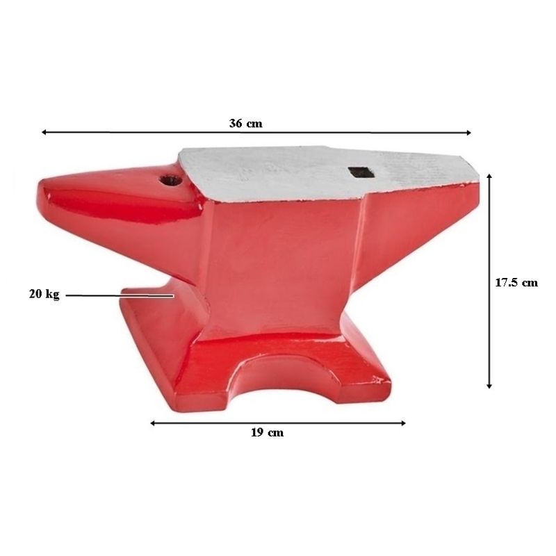 Casa si Gradina - Constructii - Scule de mana si unelte - Ciocane si dalti - Nicovala de banc, 20 kg - Infinity.ro