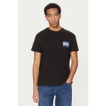 Fashion, accesorii si bijuterii - Barbati - Imbracaminte - Tricouri si bluze barbati - Tricou barbati Tommy Jeans Flag DM0DM21108 Negru S INTL - Infinity.ro