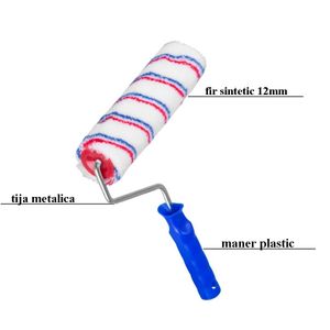 Trafalet pentru zugravit MD1 23 cm, fir 12 mm, diametru tija 8 mm