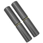 Casa si Gradina - Constructii - Feronerie si accesorii - Balamale - Set 2 bucati balamale sudabile, din otel, 20x100 mm - Infinity.ro