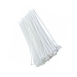 Casa si Gradina - Decoratiuni - Obiecte decorative - Accesorii decorative - Set 50 bucati coliere plastic albe, 4.8x400 mm - Infinity.ro