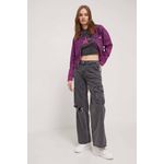 Fashion, accesorii si bijuterii - Femei - Imbracaminte femei - Pantaloni femei - Blugi dama Guess Originals W3YG19 W30-L32 US Gri - Infinity.ro