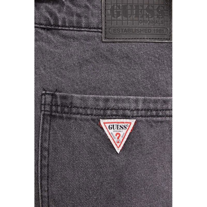 Fashion, accesorii si bijuterii - Femei - Imbracaminte femei - Pantaloni femei - Blugi dama Guess Originals W3YG19 W30-L32 US Gri - Infinity.ro