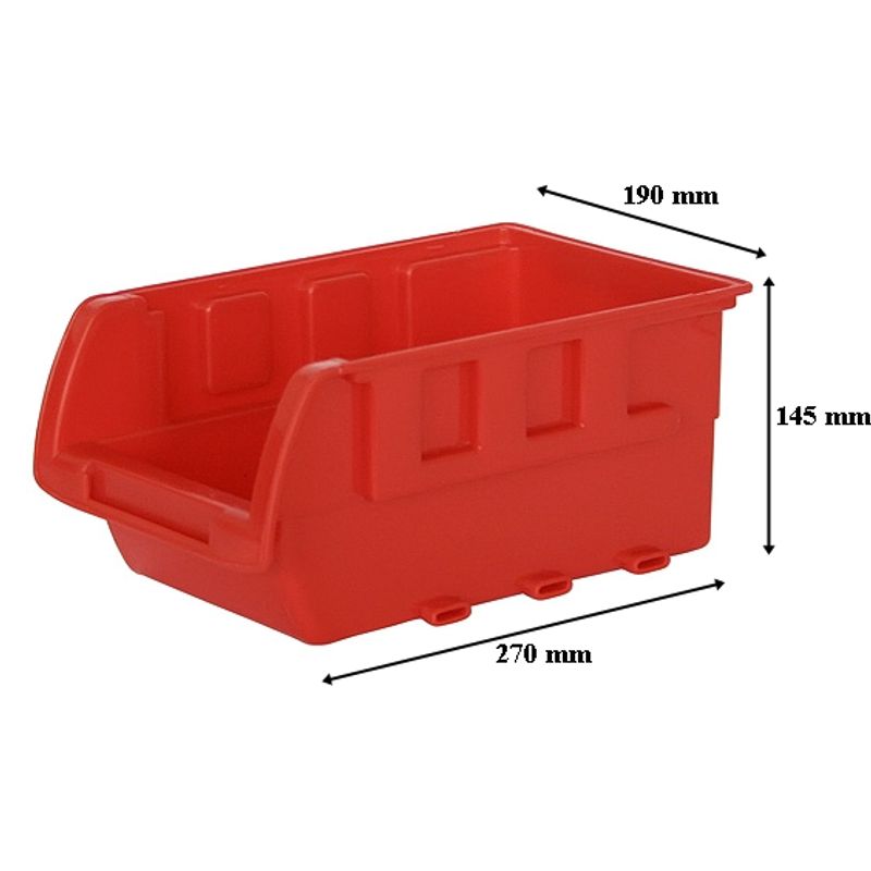 Casa si Gradina - Mobilier - Organizare si depozitare - Cutii depozitare - Cutie depozitare si organizare din plastic 270x190x145 mm - Infinity.ro