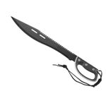 Sport si Outdoor - Camping - Cutite, bricege si accesorii - Cutite si bricege - Maceta din otel 61 cm, cu husa de transport, maner protectie, cu sistem prindere - Infinity.ro