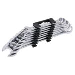 Auto si Moto - Reparatii si depanare - Scule auto - Scule si truse auto - Set 8 chei combinate, fixe-inelare, CrV, 8x8, 10x10, 11x11, 13x13, 14x14, 16x16, 17x17, 19x19 - Infinity.ro