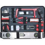 Auto si Moto - Reparatii si depanare - Scule auto - Scule si truse auto - Trusa scule 139 piese, tubulare, chei combinate, imbus, in cutie transport aluminiu, 46x35x13 cm - Infinity.ro