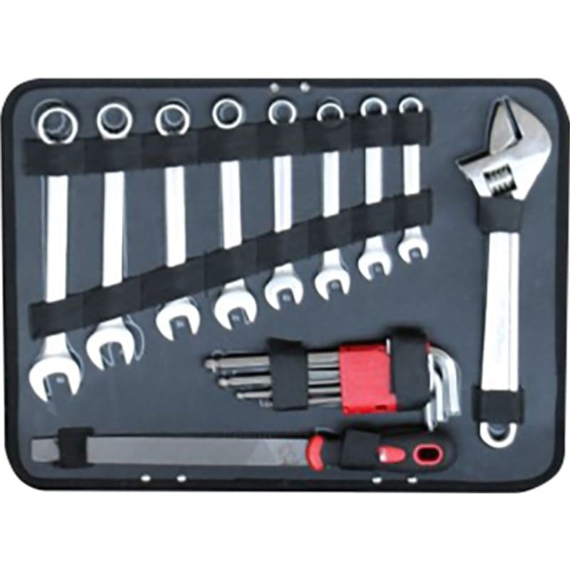 Auto si Moto - Reparatii si depanare - Scule auto - Scule si truse auto - Trusa scule 139 piese, tubulare, chei combinate, imbus, in cutie transport aluminiu, 46x35x13 cm - Infinity.ro